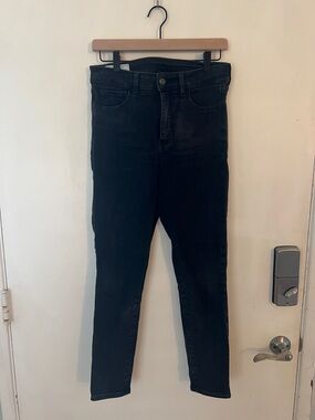 GAP Black Skinny High-Rise Jeans